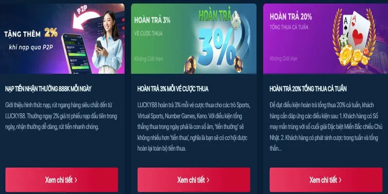 Đa dạng loại hình cá cược tại xxvip